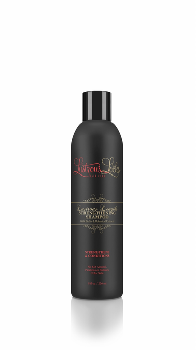 Lustrous Lengths Strengthing Shampoo - Lustrous Locks Hair Co.