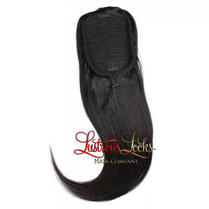 Silky Straight Draw String Ponytail - Lustrous Locks Hair Co.